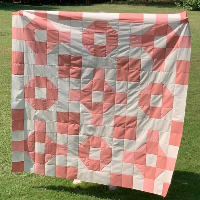 Maker: Cheryl ZImmer @cheryl.a.zimmer29 Cheryl used a subtle change in value to create a different look with the pattern.